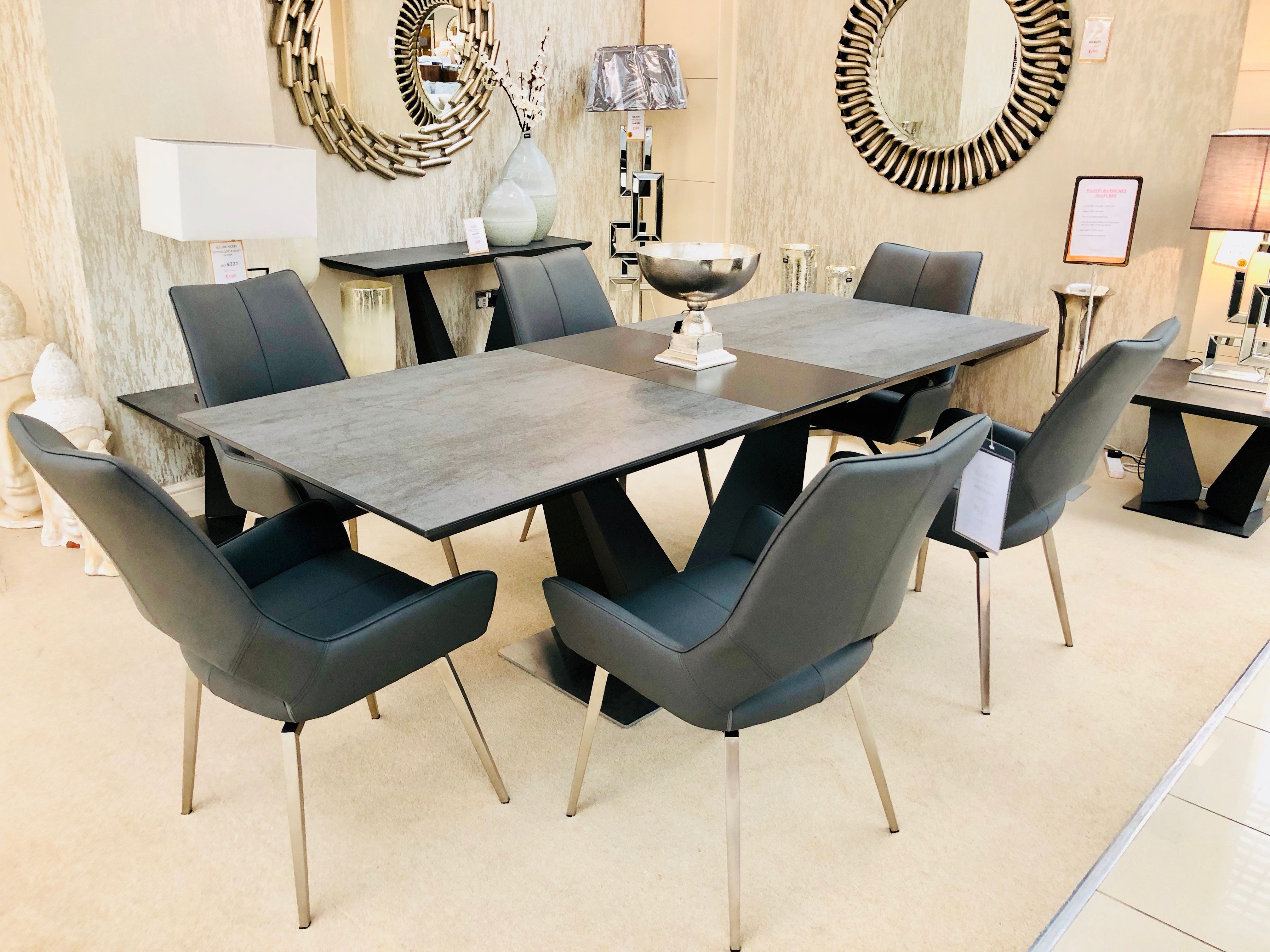 Spinello swivel dining chair new arrivals