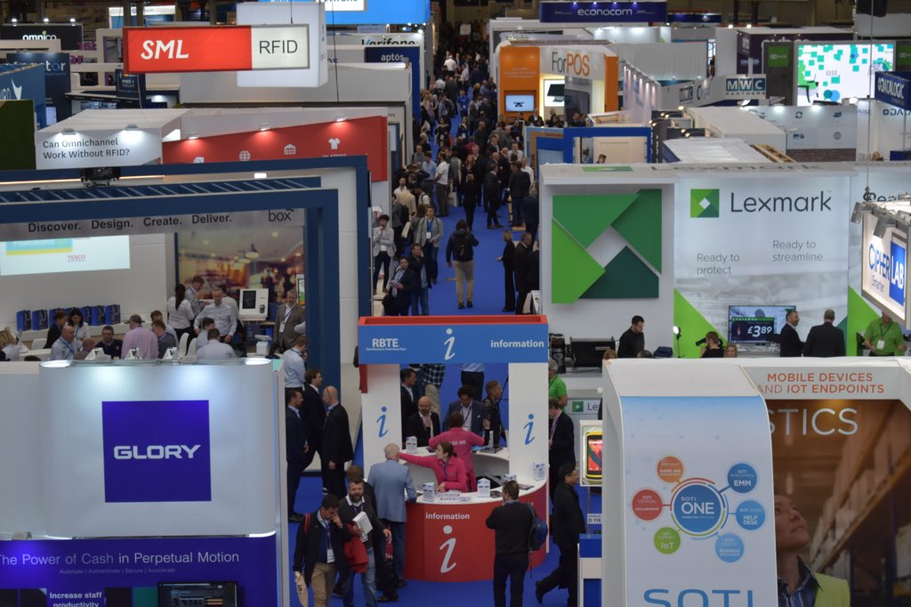 365Retail's tweet photo. Busy first morning for @rbtexpo exhibitors. #RetailIsAlive #RBTE2018 #Retailtech #retail https://t.co/XnhEIG5q70