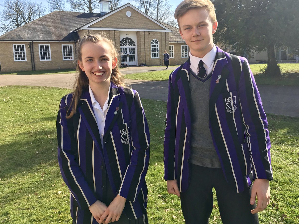 KimDofE's tweet photo. @KimboltonSchool Our first two DofE Silver Award achievers in IV Form... hopefully the first of many! Very well done both Charlotte and James 🎉 https://t.co/GLmV4Eqxux