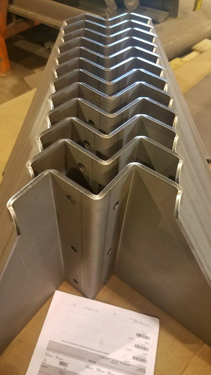 #Bend. To constrain or strain to tension by curving. To turn or force from straight or even to curved or angular. #Forming #PressBrake #DontWeldItBendIt #Manufacturing