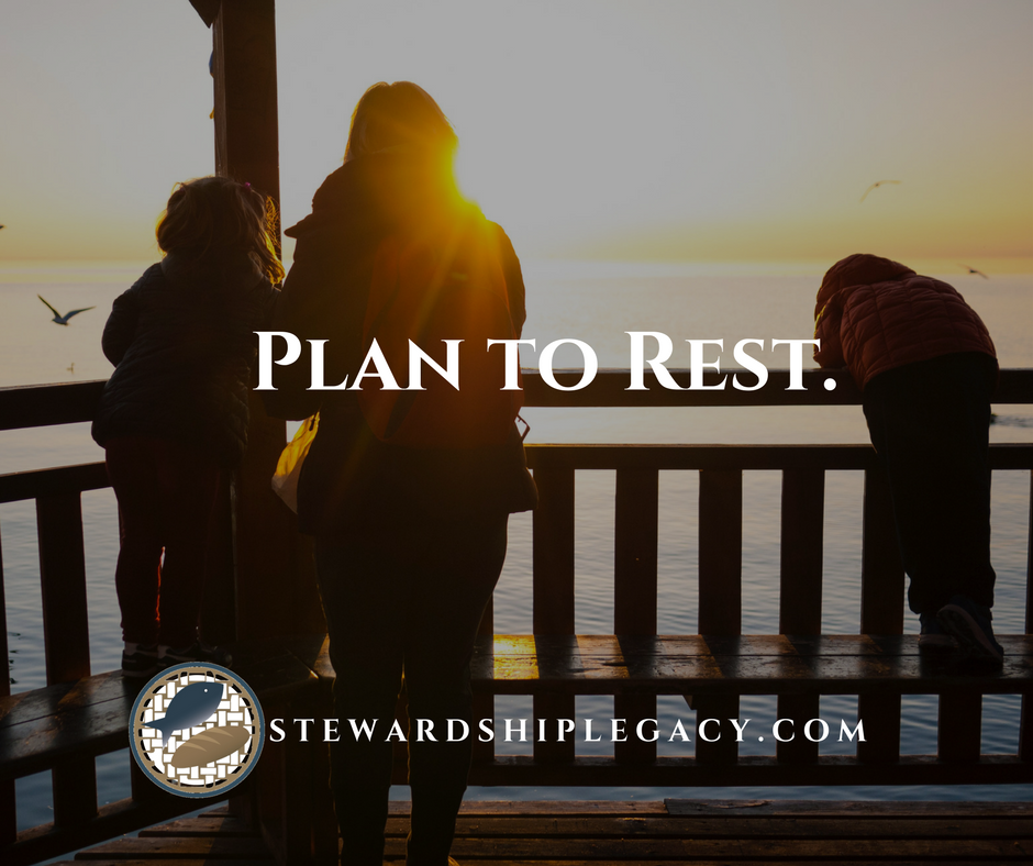 JeffRogers_'s tweet photo. Life's busyness can drown out moments of rest with our loved ones. #PlanToRest #DoIt #StewardshipLegacyCoaching https://t.co/Ez0MycKbMP
