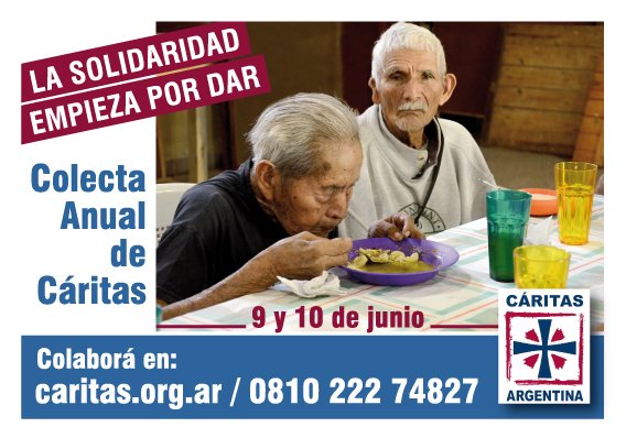 CaritasAR's tweet photo. Hoy iniciamos, en todo el país, la campaña de difusión de la Colecta Anual, bajo el lema "LA SOLIDARIDAD EMPIEZA POR DAR"
9 Y 10 DE JUNIO / Colecta Anual de Cáritas https://t.co/K59HUcxn1u