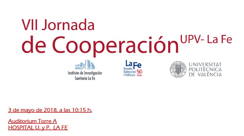 dcn_es's tweet photo. Mañana DCN estará presente en la VII Jornada de Cooperación UPV - La Fe hablando sobre "Cómo financiar los próximos pasos hacia la Innovación". ¡Allí nos vemos! https://t.co/f9lob39tWM