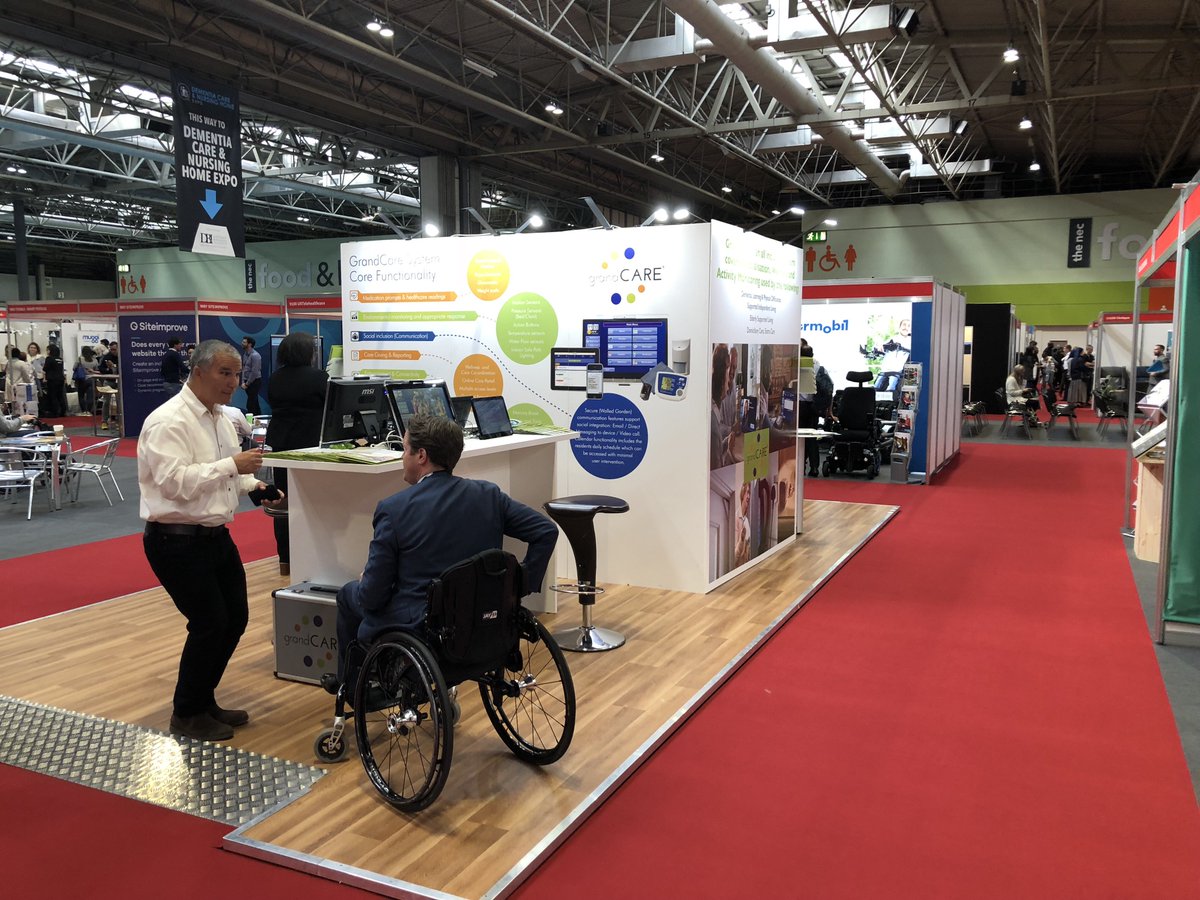 Grandcare_UK's tweet photo. A couple photos from @NaidexShow last week, thanks to everyone who came and visited our stand! We won the 'Professional Award' last year. https://t.co/M60JdPor2B