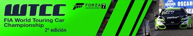 Abierta la inscripción para la segunda edición de la WTCC de Forza7. Inscripción individual y por equipos. Animaros chicos!!