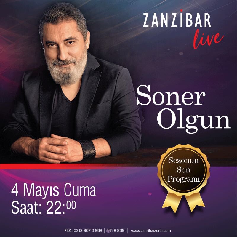 sobandso's tweet photo. 4 Mayıs Cuma akşamı,
Zorlu Zanzibar’da sezonun son konserini yapacağız!
🎤🎸🎹🎼🎷🥁
@sonerolgun 
#soband #sonerolgun https://t.co/7ot1i4RhqC