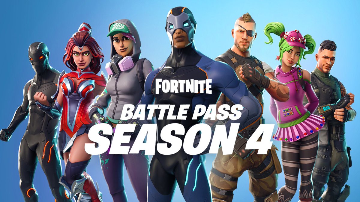 Fortnite on Twitter: "Battle Pass Season 4 is now available in-game for