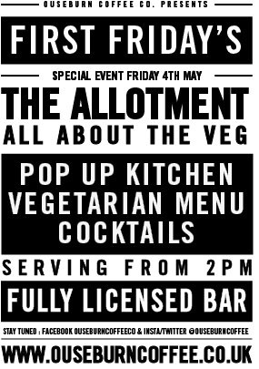 First Friday at Harvest May the 4th be with us!! Free entry, fully licensed, open late.