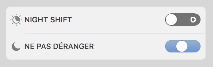 Quand tu veux ne pas être dérangé mais si un peu quand même s'il y a besoin.