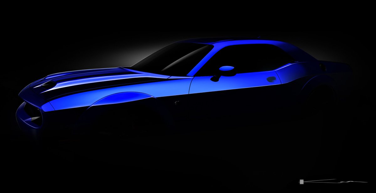 StellantisNA's tweet photo. No rest for the wicked - @Dodge is reaching back to its history and evolving the #Challenger lineup for 2019 with a new dual-snorkel hood on #Hellcat models. More information to come this summer: https://t.co/OjMNoj9Hbe https://t.co/j4HmvQLhbe