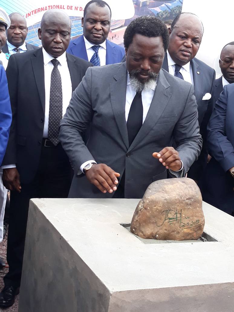 Les travaux de construction de l'aérogare de #Ndjili prendront 3ans, Kabila qui a épuisé ses 2 mandats a encore des projets à long-terme!