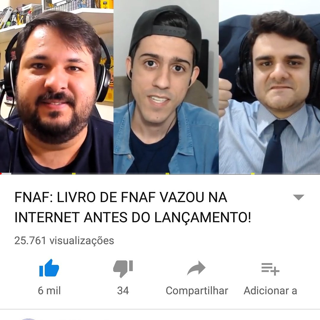 Renan Souzones on X: De volta pro EM ALTA! Detalhe: não é vídeo de FNAF.  Valeu galeraaaaaaa!!! 😍😍😍  / X