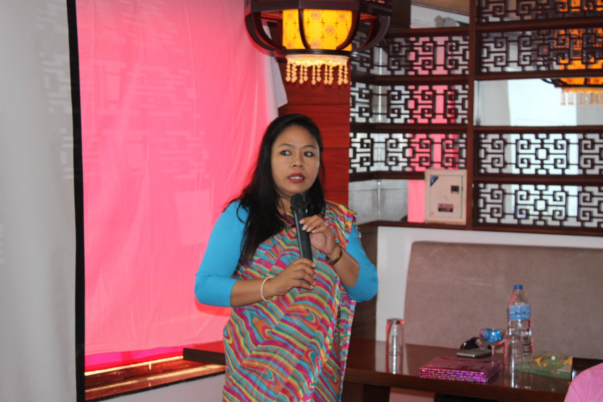 CE_Nepal's tweet photo. Uma Thapa Magar, Deputy Mayor NPJ SMC "The indicators defined for the Vulnerability Assessment are dealt at micro level n the Sub-metropolitan city ensure to fit in the adaptation plans into the annual planning on periodic basis"-@ #Municipal #AdaptationPlan launching @Nepalgunj https://t.co/mgl8gdQYWV