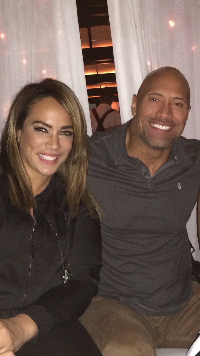 LinaFanene's tweet photo. Happy birthday big head!! @TheRock  love you Cuzzie https://t.co/8uMOALMcdW