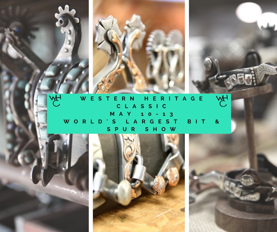 May 10-13 Tour the world’s largest Bit and Spur Show to buy, sell, trade, or just see this spectacular display of collectible, antique, and contemporary western items only at the Western Heritage Classic in Abilene, Texas.