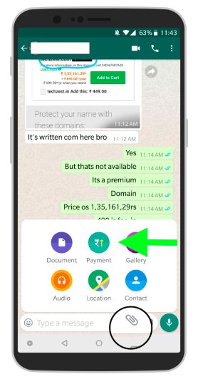 FIBR_BFA's tweet photo. Whatsapp payment on phones feels super intuitive and is enabled by India's @RBI #universalpaymentinterface for which transactions under are free ₹1000 @AmoloNgweno #superplatforms #FIBRfuture @BFAGlobal https://t.co/Eyp0qfmqJf