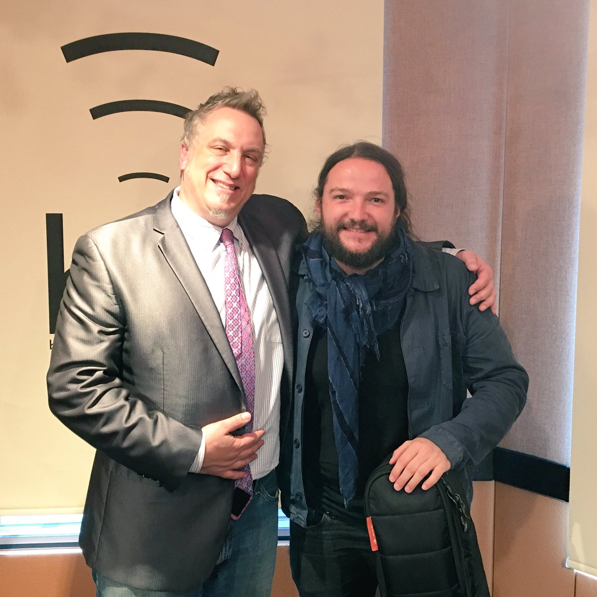 What a day! 🙏 Last day of classes crowned w meeting, recording and interviewing the brilliant and social conscious Chilean singer-songwriter Nano Stern on BIRN radio. Don’t miss his show Sunday night at the Rockwell. I mixed the audio when I got home as Nico edited the video.