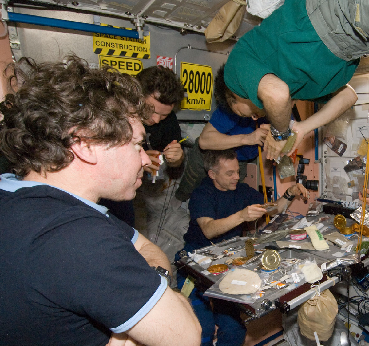 UAEastronauts's tweet photo. Fun times at the International Space Station! #Astronauts not only #research on ISS but spend time relaxing and bonding well with each other. Different group of people living and working together for the betterment of mankind!
#ISS #Space #music #Food #enjoylife #scienceisfun https://t.co/3XKAChQ4PW