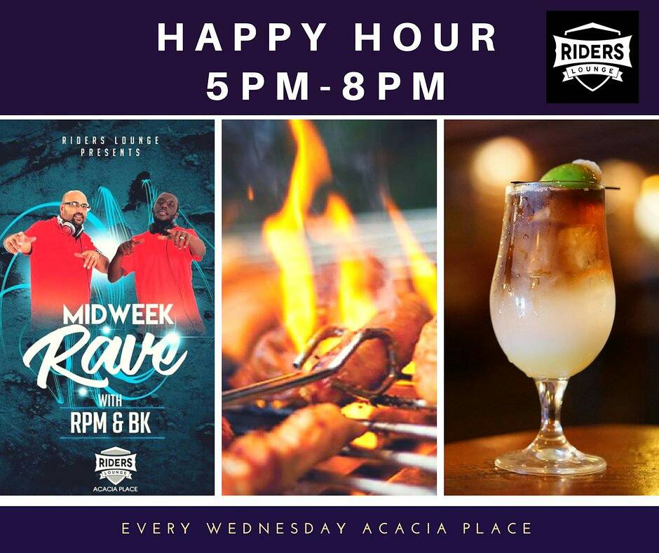 BigEyeUG's tweet photo. #MidWeekRave
A few Hours to go at @ridersloungeug Acacia Place
HAPPY HOUR from 5PM-8PM All Cocktails at 10k and their amazing BBQ menu running all night!
@thedjbk + @thedjrpm = #BPM
#HappyHour #Cocktails #BBQ https://t.co/ER2RGuiKBf