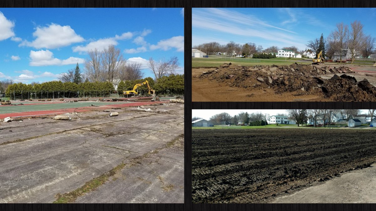 DulasExc's tweet photo. Removing a tennis court in 1...2...3... #dirtlife #sitework https://t.co/YY3Brhlod6