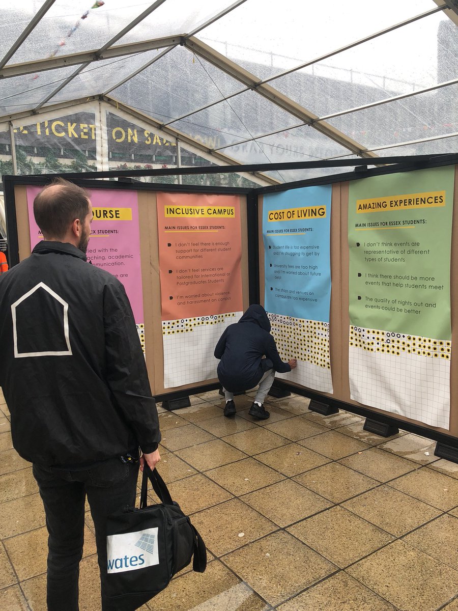 Come down to Square 3 and tell the <a href="/EssexSU/">Essex SU</a> what you want us to work on next year.