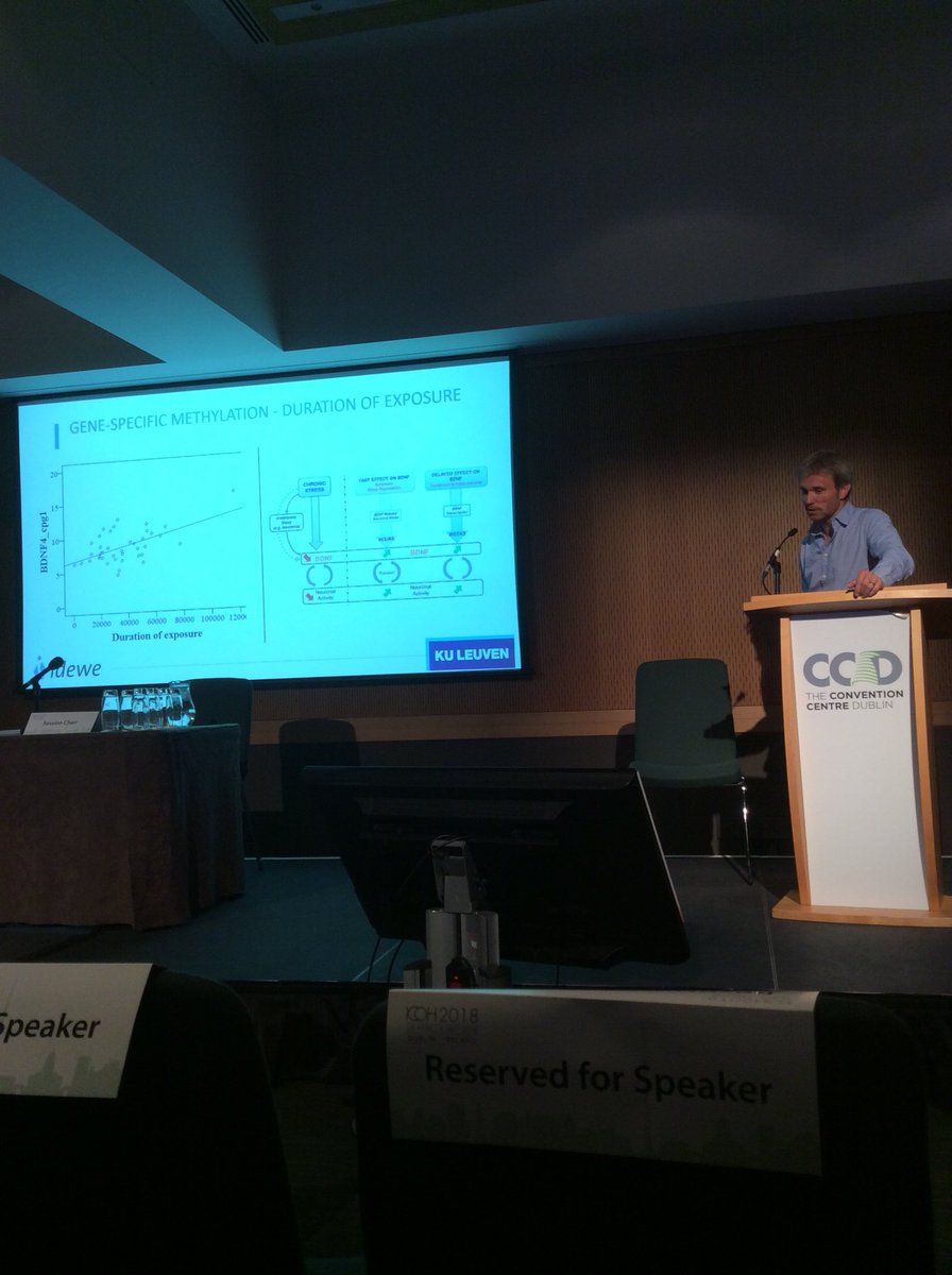 FilipPelgrims's tweet photo. Prof @lode_godderis presenting about epigenetics @ ICOH2018 Dublin @idewe  #icoh2018 https://t.co/AmQBIBw5Cr