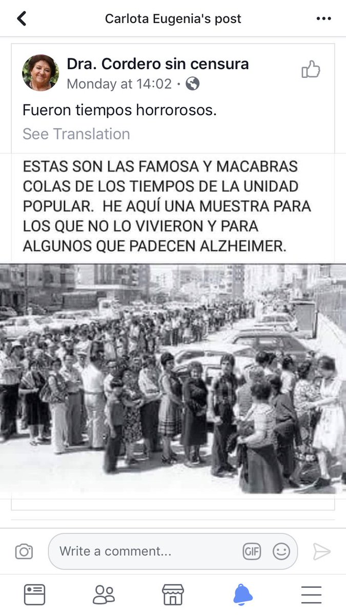 ChileanCharm's tweet photo. La dra Cordero hace uso de la mentira en las redes sociales: publica una foto como si fuera de  Chile, de una histórica  serie de fotos de la elección española  de  1977 https://t.co/FRBi57e65k