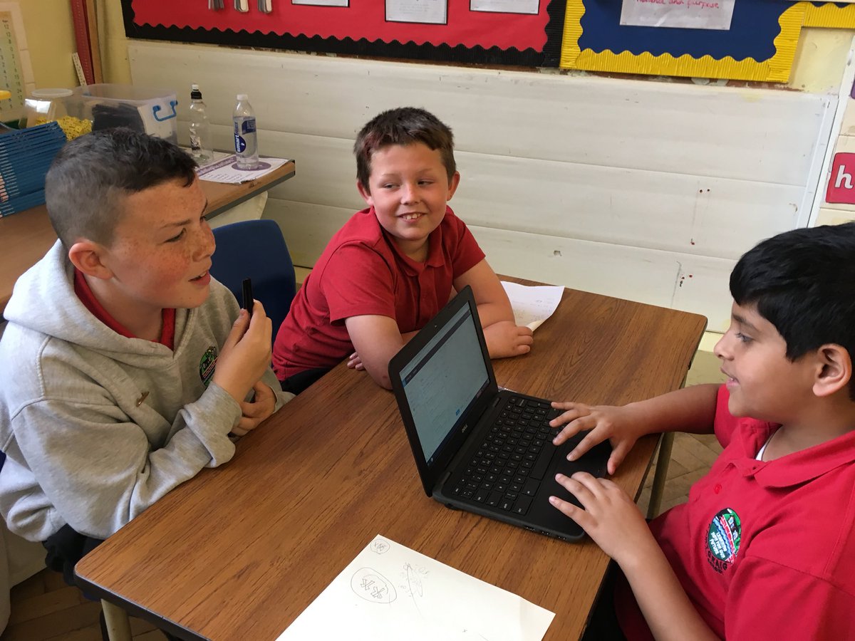 DanygraigP's tweet photo. The Techno Troop are composing emails to their teachers and Mr Davies. Theyโre asking for more chromebooks, more ICT lessons and even more use of TT Rockstars! #DYGPDC #DYGPLit #DYGPVoice https://t.co/8C6VBP8QgT