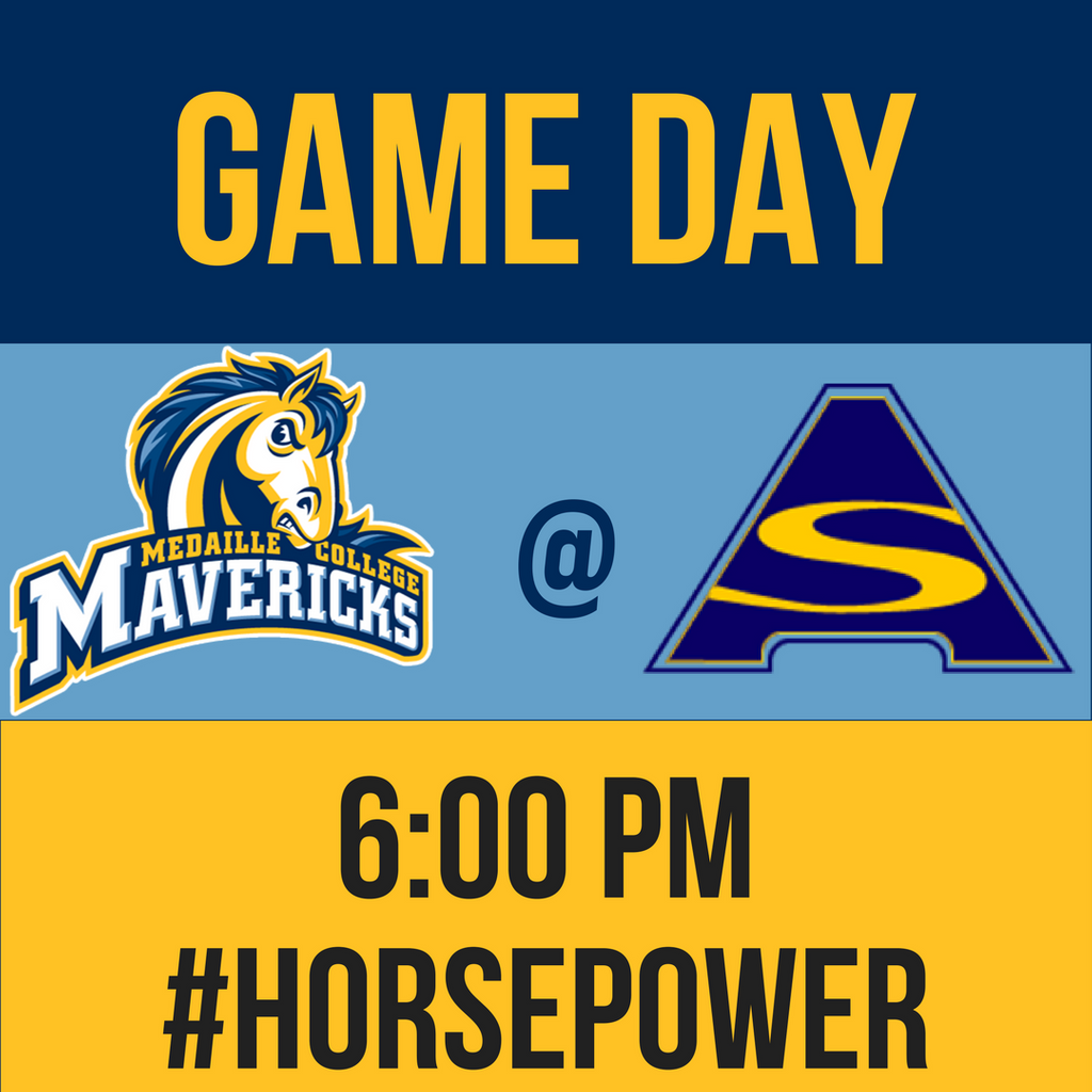 MedailleLax's tweet photo. It's AMCC Showcase day @ Alfred State #HorsePower https://t.co/dshXZnAPwW