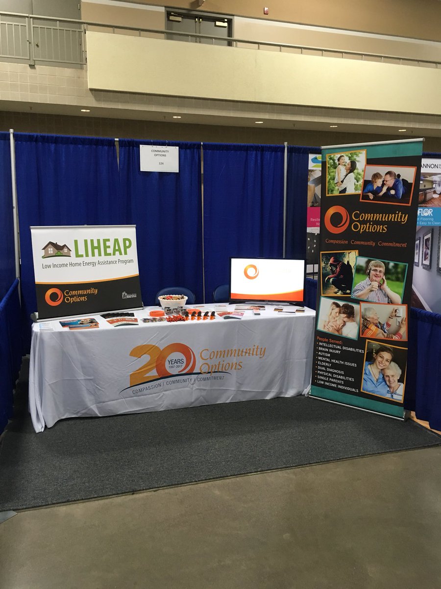 ComOptSam's tweet image. Come down to the  North Dakota Long Term Care conference ! We can chat about all the awesome services Community Options can offer! #alwaysadvocating #comoptcrew #ndltca