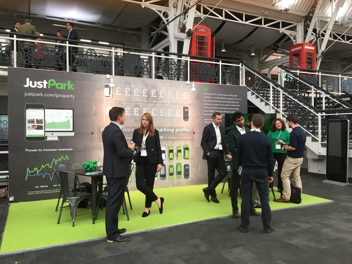 JustPark's tweet image. At FUTURE: PropTech in London today? Come say hello at STAND 4 - and find out how parking could be your most lucrative alternative revenue stream 🅿️📈@_futureproperty #proptech #PropTech18 #commercialrealestate #PropertyManagement