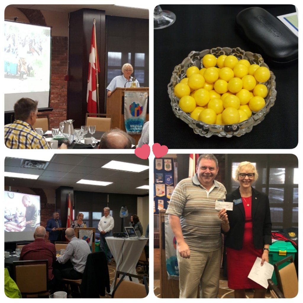 Good Morning from Sunrise! So much to share, Shelter Box Education, Fifty Shades Funds shared, visits from past members and yummy lemon chelo Italian candy from our travelling Rotarians <a href="/blc_gall/">Tracey Gall🇨🇦</a> <a href="/LesleeB55/">Leslee Burton</a> <a href="/MrsSusanWalker/">Susan Walker</a> <a href="/Rotary5360/">Rotary 5360</a>
