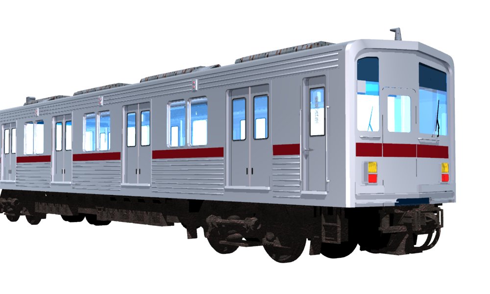 里好 お電車３ｄモデルをつくった 東武9000系みたいな T Co 44vbklupg9 Twitter