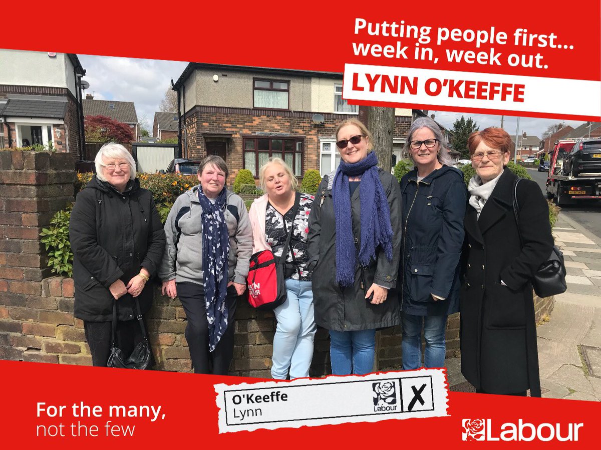 A lovely afternoon of campaigning in #Prescot and #Whiston the final one before polling day