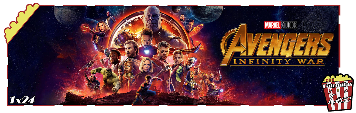 ConPalomitasL's tweet photo. Recordad #PalomiterosLocos que esta noche seremos infinitos con la review SIN SPOILERS de Vengadores #InfinityWar¡esperamos que os reunáis con nosotros a las 23:00 desde aquí: https://t.co/L3q9bzDyKY https://t.co/bfvBuNKUJy