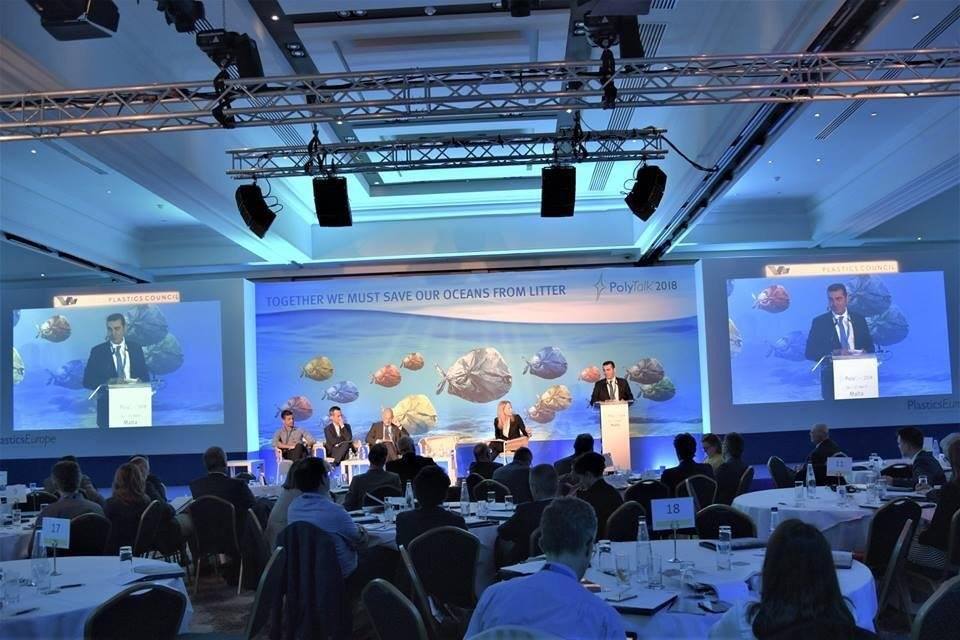 pagcev's tweet photo. Ortadoğu, Afrika ve Türkiye Başkanlığını yaptığımız WFO (Waste Free Oceans) adına Malta'da düzenlen Polytalk konferansında Deniz Atıklarının azaltılması ile ilgili çalışmalarımızı paylaştık. #PAGÇEV #polytalk2018 #WFO https://t.co/pOV6aAIESX