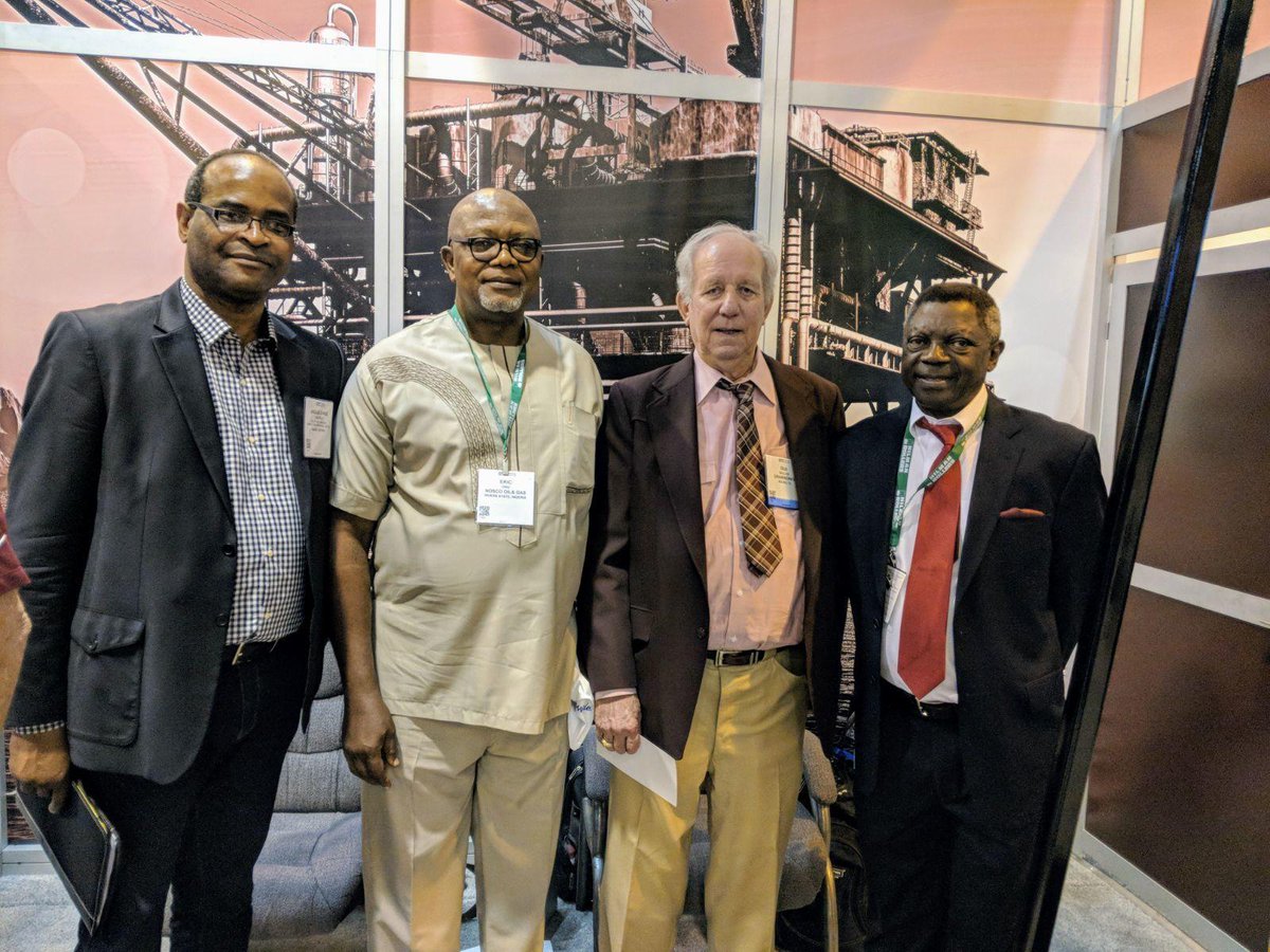 DrawWorksLP's tweet image. Angus Onyema, Eric Onu Operations Manager and Dipo Omotayo CEO of NOSCO Oil and Gas with Gus Mullins Principal Partner DrawWorks LP, Offshore Technology Conference (OTC) #conferences #operationsmanagement #oils #offshore #gas