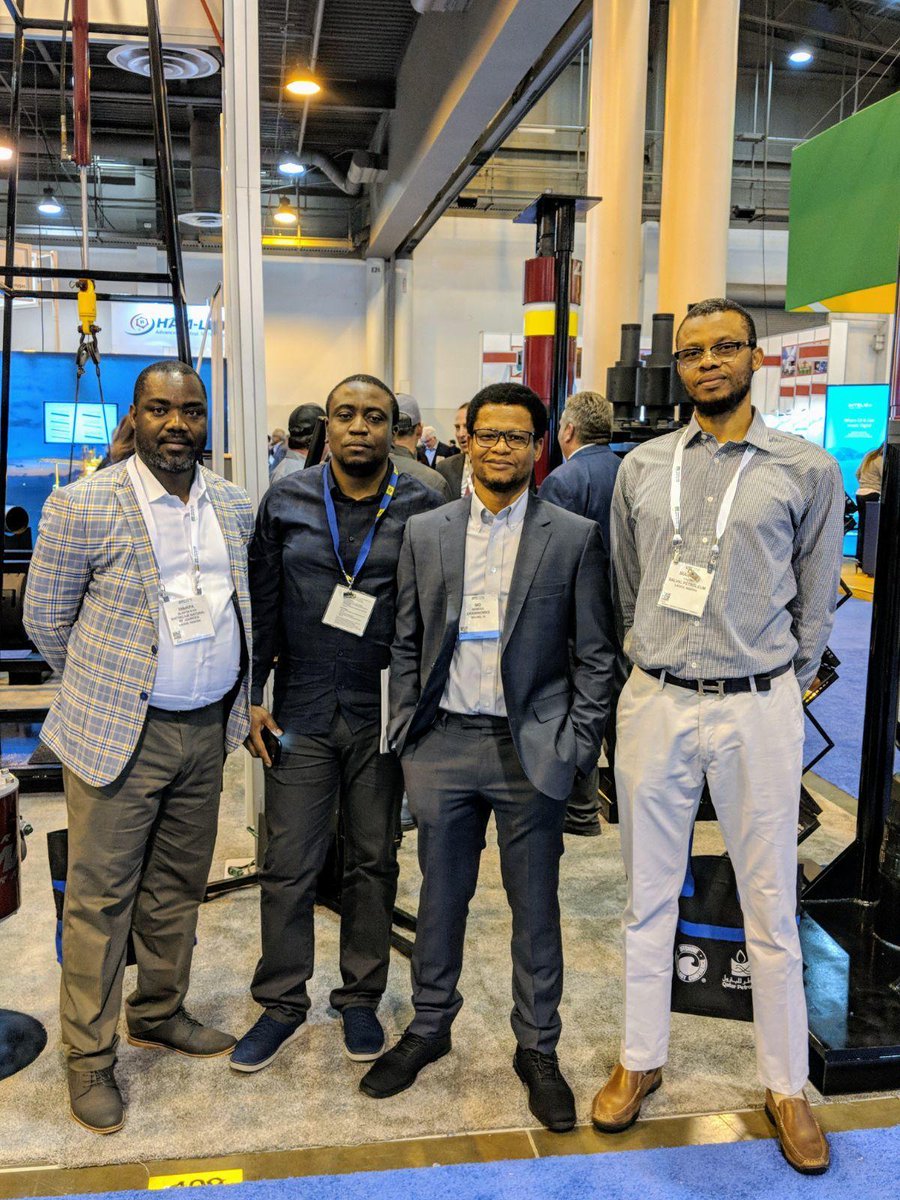 DrawWorksLP's tweet image. Engr. Benson N-ue Dimkpa Snr Drilling Engineer - Shoreline Natural Resources, Babatunde Adegboyega Snr Drilling Engineer Seplat Petroleum Development Company Plc and Suleiman Haliru Principal Completion &amp;amp; Well Intervention Engineer Salvic Petroleum Resources Ltd with Mo Momod