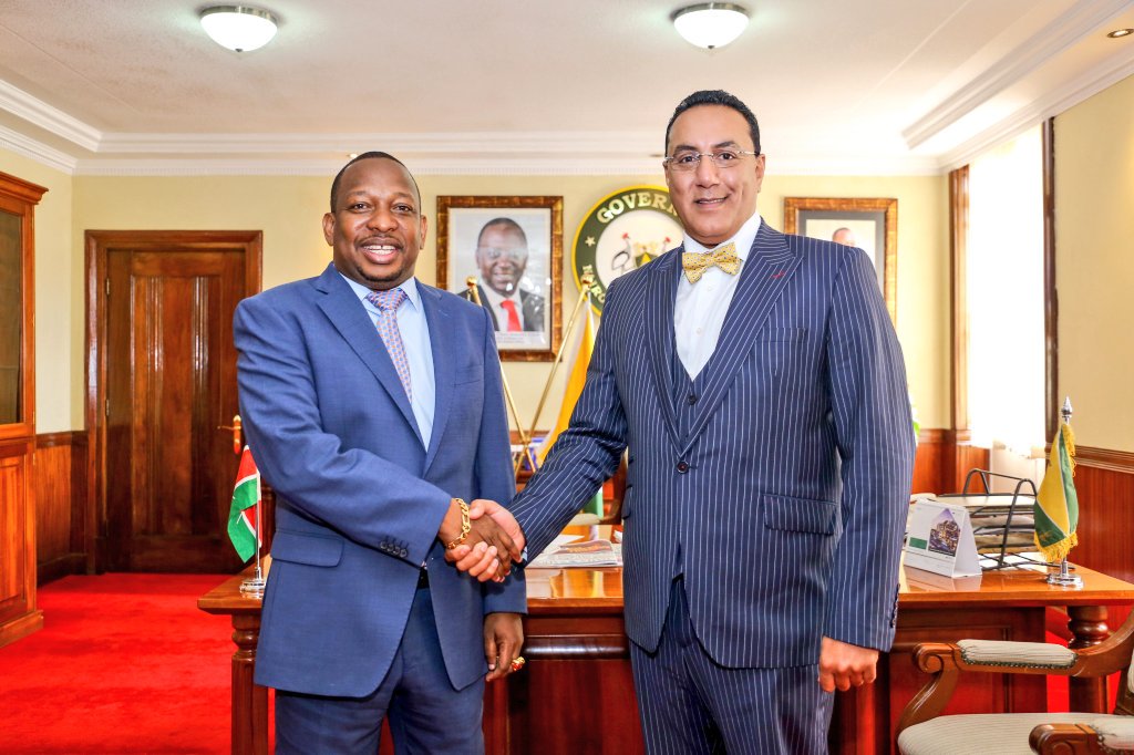 Met Governor <a href="/MikeSonko/">Mike Sonko</a> earlier today to discuss the progress of the Nairobi  Regeneration Plan.
