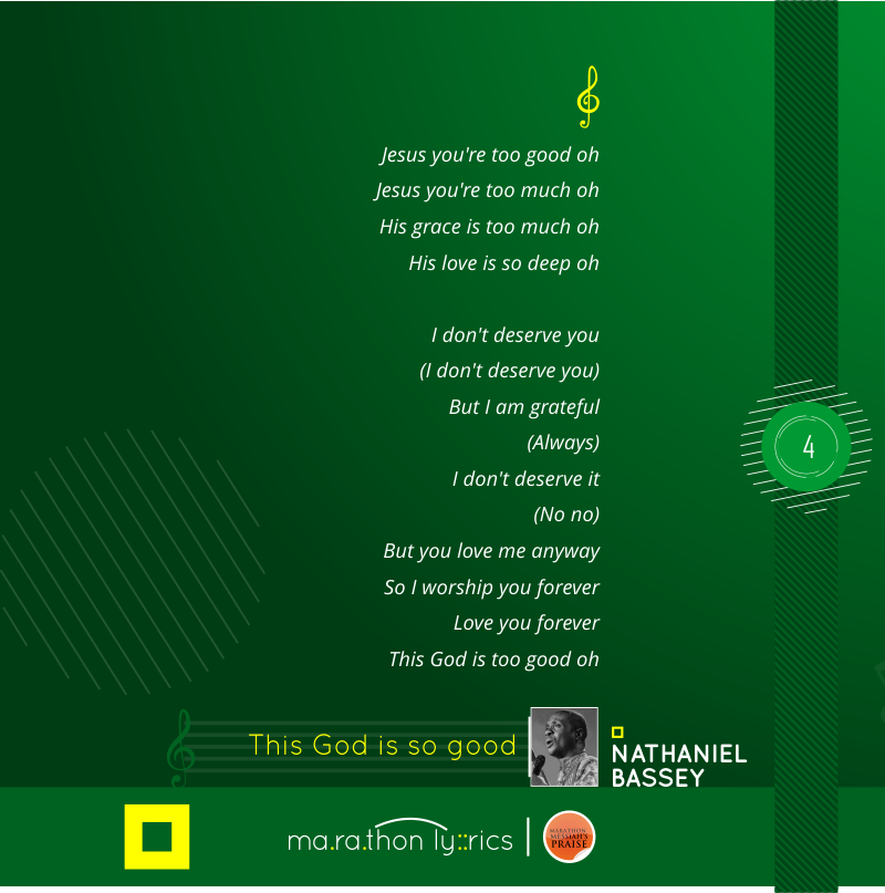 Marathon Messiah S Praise This God Is Too Good Nathaniel Bassey Feat Micah Stampley Marathonlyrics Mmpraise T Co Vkjilobofp Twitter
