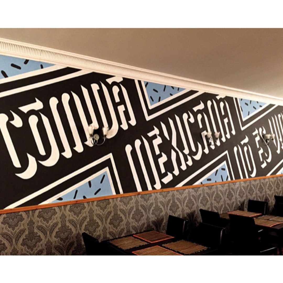 BrandNewCreativ's tweet image. Here at BNC we love good lettering that translates across brand and interior designs. Typographer/Letterer Craig Black does exactly this in his work for the Chido Mexican Kitchen restaurant.
#bncloves #bncprojects #typography #design #graphicdesign #WIP #focused #digitalart