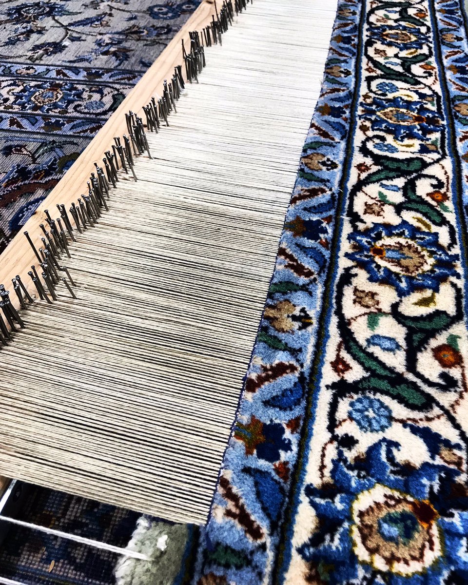 BokaraRug's tweet photo. Bokara knows the importance and impact a rug has on a home. Our rug restoration is sure to have your rug looking good as new! #bokararugs https://t.co/9X9QcMHRAI