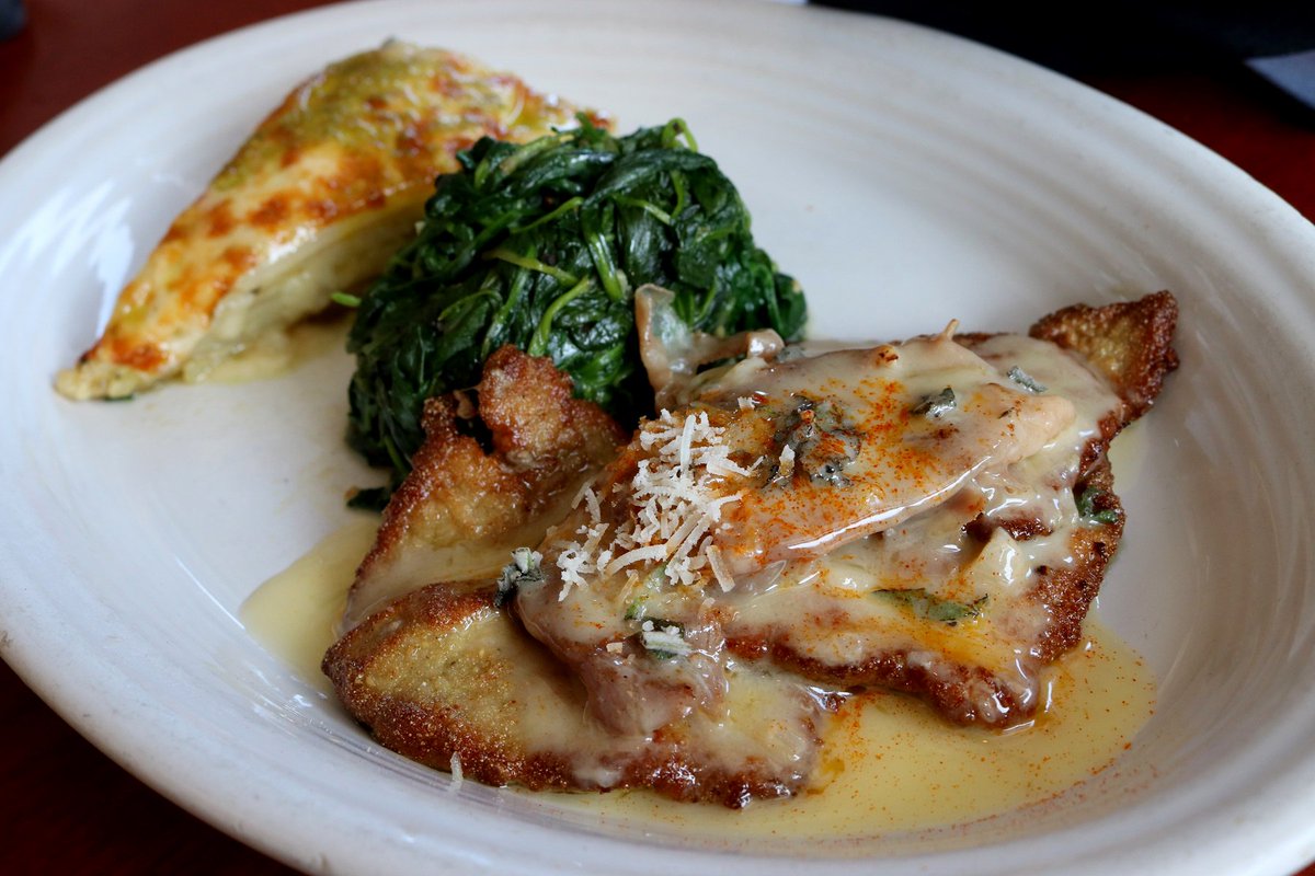 Prego_Houston's tweet photo. How about a little Vitello Saltimbocca?  
#pregohouston #houston #italian #italiancuisine #ricevillage #houstoneats #HTX #HTXfood https://t.co/XkDQErqkwW