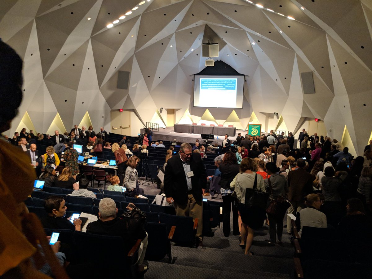 theNAMedicine's tweet photo. Wonderful turnout for our #ClinicianWellBeing meeting! Tune in to the webcast at https://t.co/VysdPNzpDj https://t.co/z7sJrWh4Pv