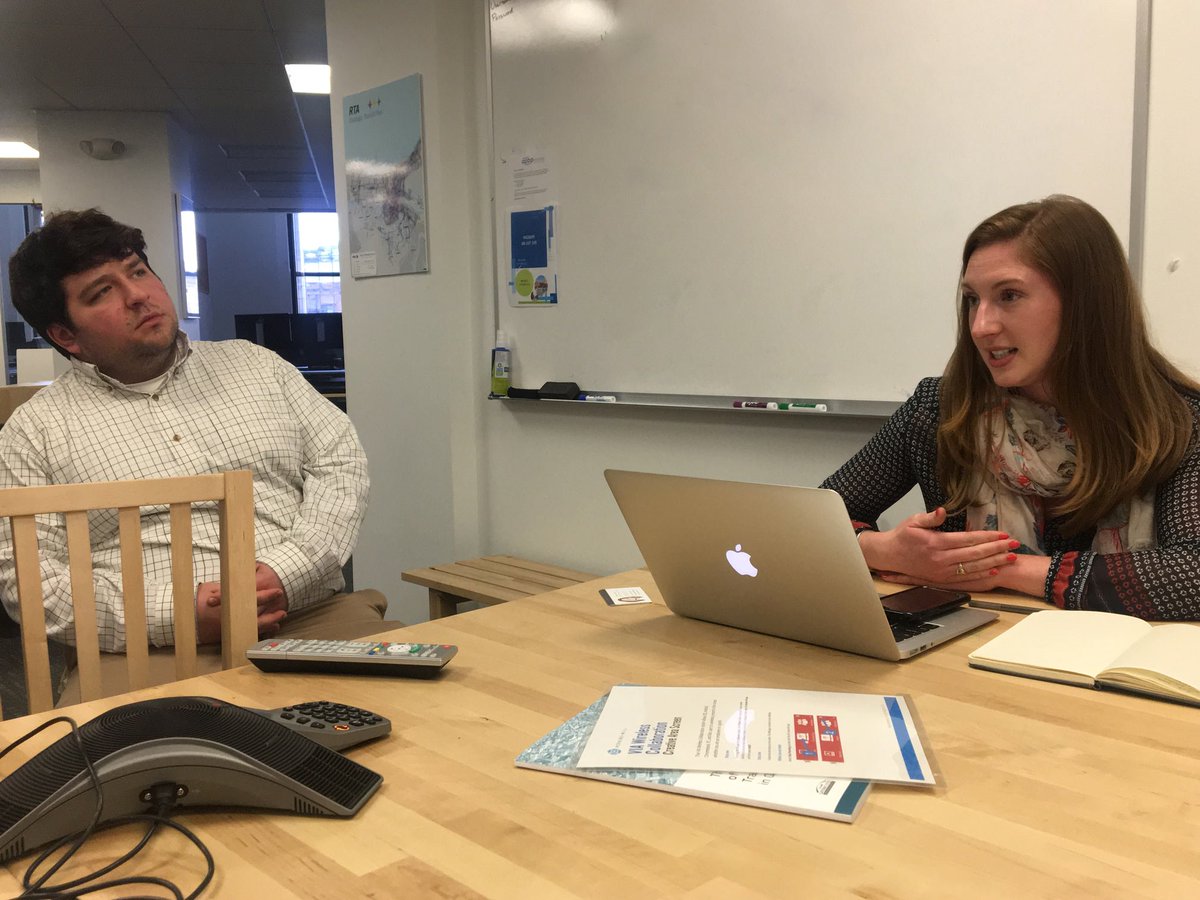 Great discussion with the team at <a href="/NelsonNygaard/">Nelson\Nygaard</a> about how to provide clients with the transportation data they need to get to where they want to go efficiently and quickly. <a href="/Infotraffic/">Infotraffic Inc</a> <a href="/moobrien/">Meghan O'Brien</a>