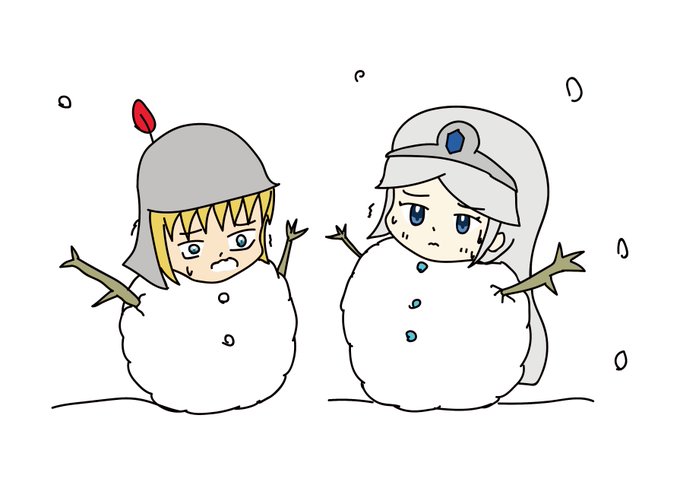 雪だるま化のtwitterイラスト検索結果