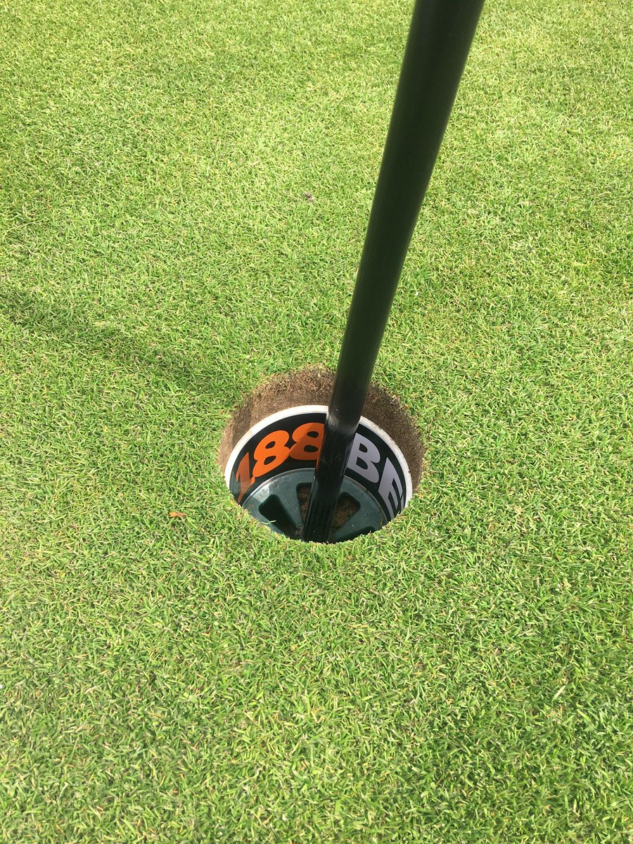 HGP_golf's tweet photo. Flags and hole wraps for club partners @188BET looking good out on the course #highgosforthpark https://t.co/hha7iBKCmz