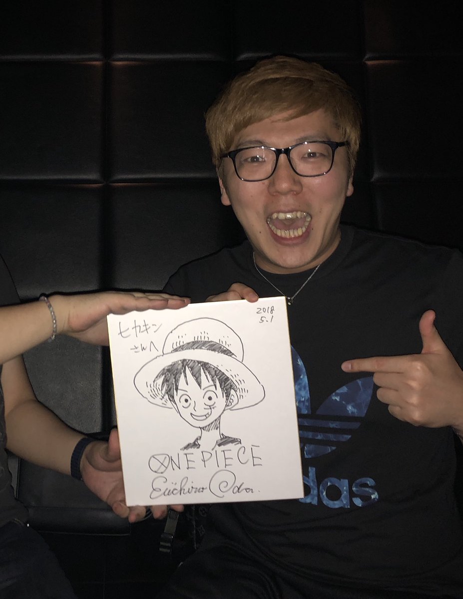 ċygi One Piece El Famoso Youtuber Japones Hikaru Kaihatsu Ha Podido Conocer A Oda Sensei Y Por Si Fuera Poco Le Ha Dibujado Este Boceto Onepiece T Co Wescdcgcwx