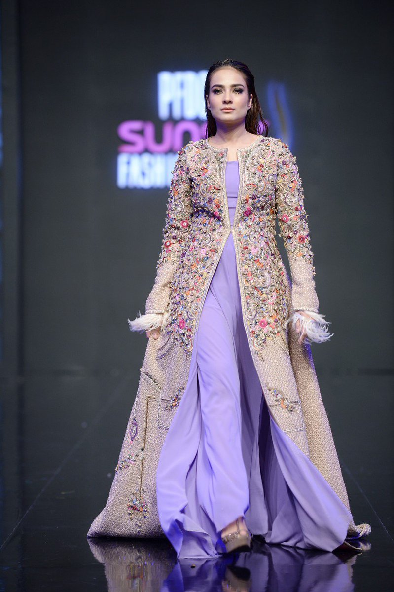 MediaSpringPk's tweet photo. Throwback to #PSFW18 @IamAlyzehgabol walk for #FahadHussayn https://t.co/uJm3u3Zm8e