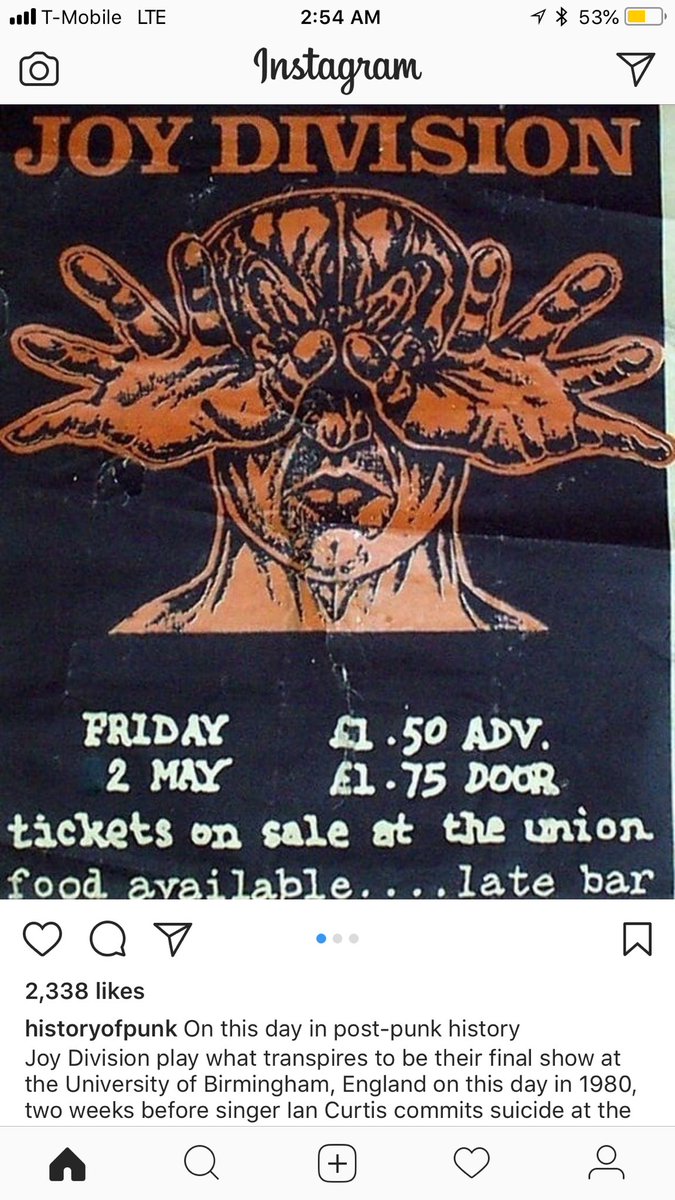 View Closer Joy Division Poster Pics